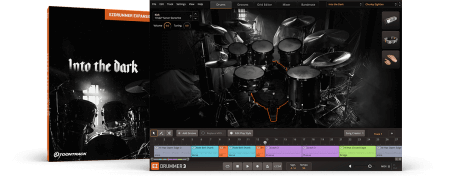 Toontrack Into the Dark EZX Superior Drummer EZDrummer